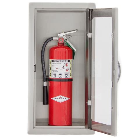 stainless steel fire extinguisher boxes|fire extinguisher outside box.